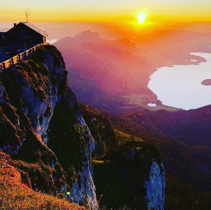 Wolfgangsee Seeblickplatzl 220 - Mit Tollem Seeblick! Strobl Dış mekan fotoğraf