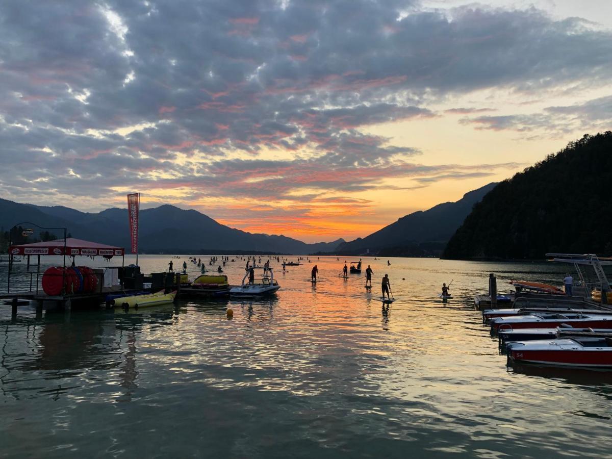 Wolfgangsee Seeblickplatzl 220 - Mit Tollem Seeblick! Strobl Dış mekan fotoğraf