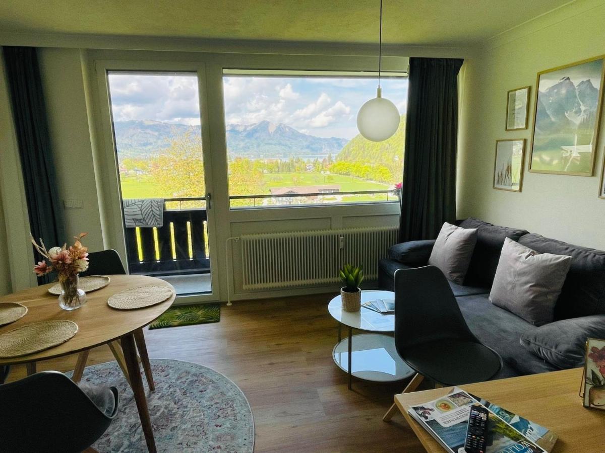 Wolfgangsee Seeblickplatzl 220 - Mit Tollem Seeblick! Strobl Dış mekan fotoğraf